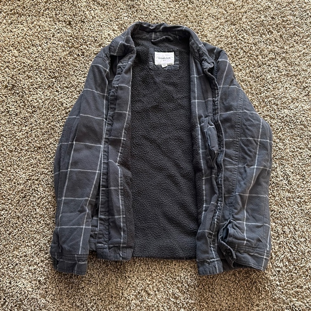 Goodfellow & Co Fuzzy Grey Flannel - Medium